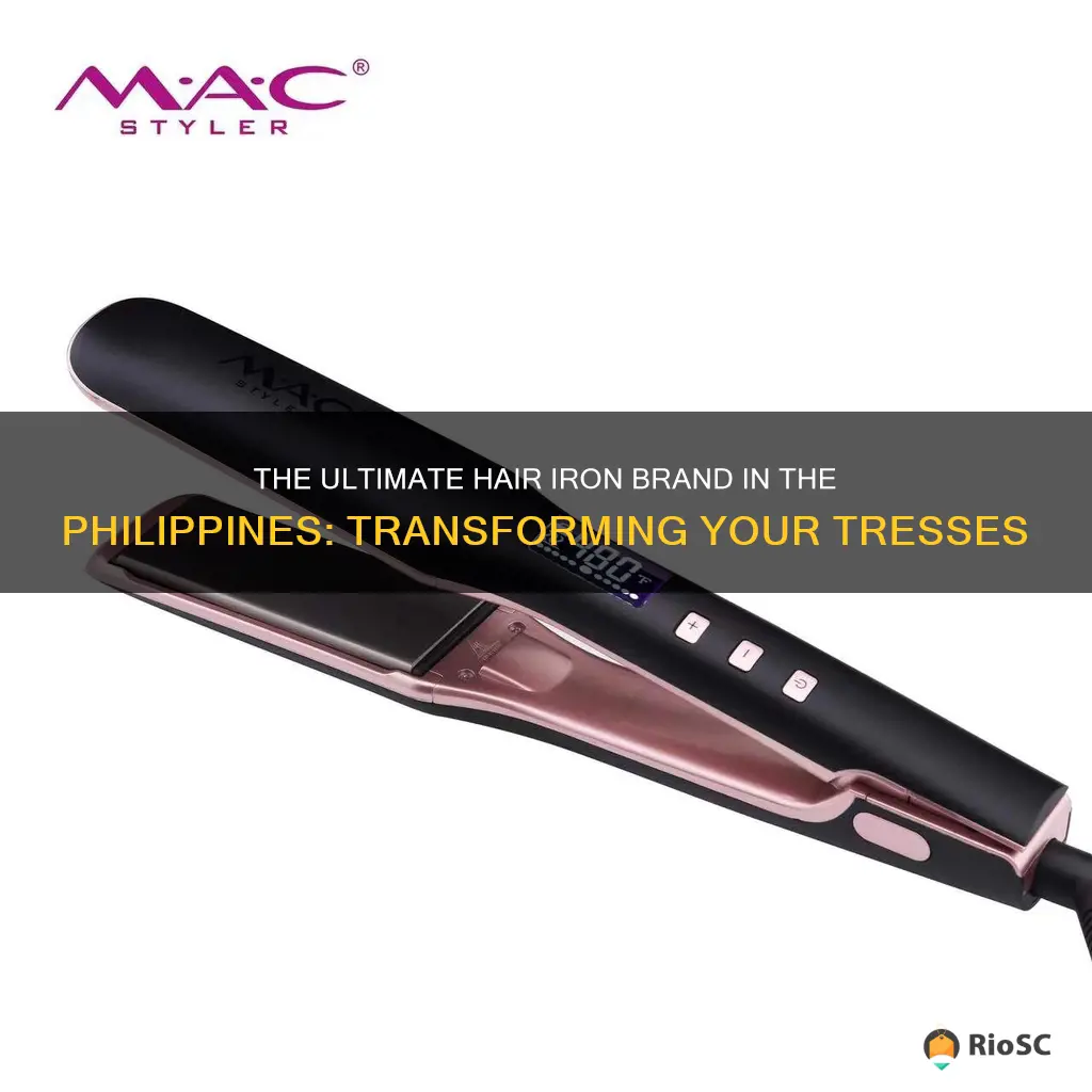 best hair iron brand in the philippines