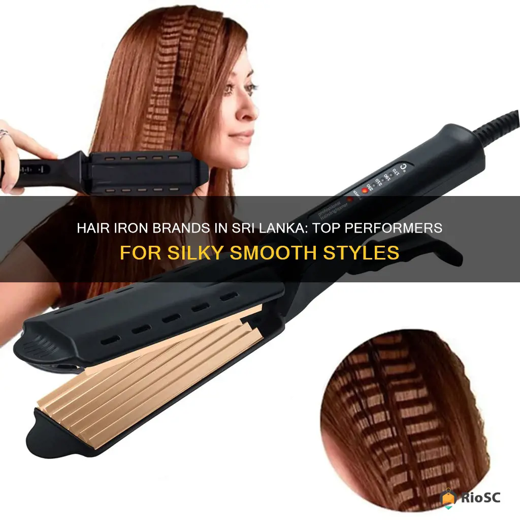 best hair iron brands in sri lanka