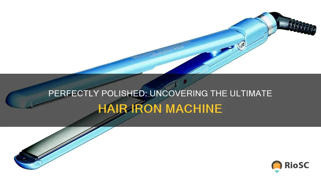 best hair iron machine