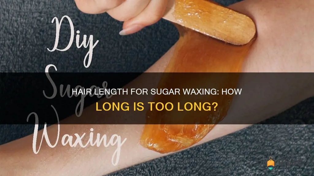 best hair length for sugar waxing