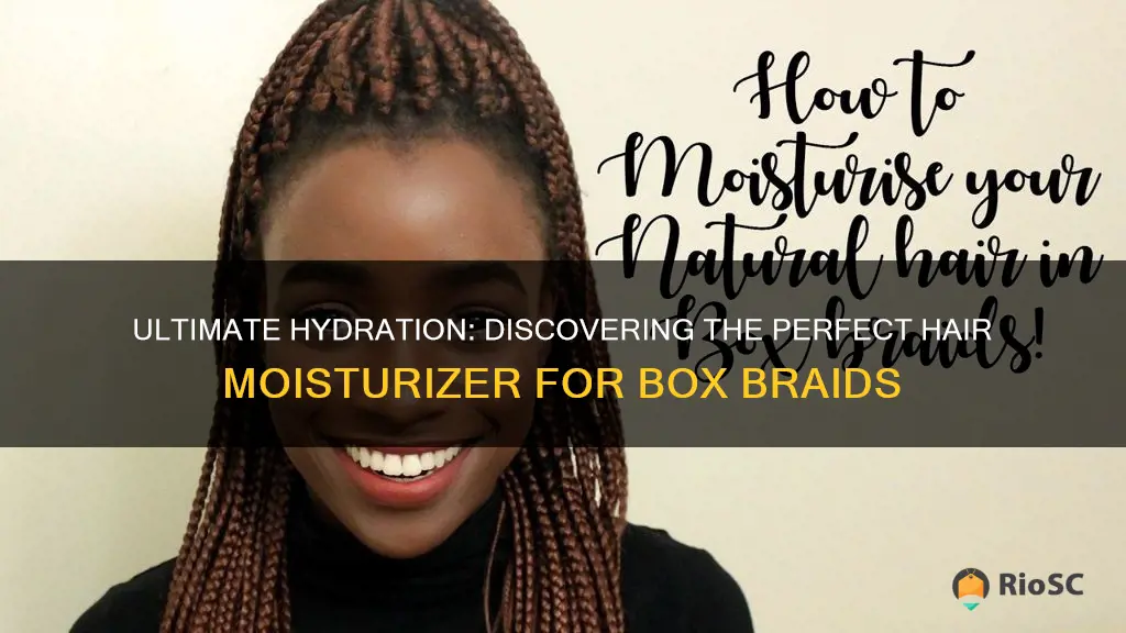 best hair moisturizer for box braids