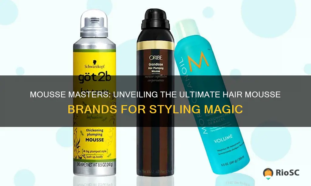 best hair mousse brands