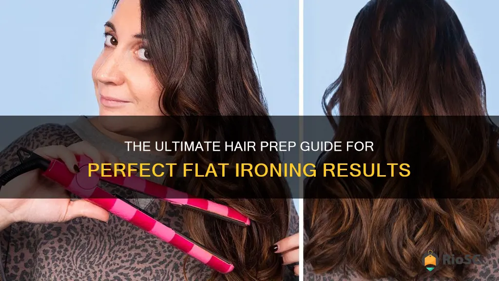 best hair prep for flat ironing