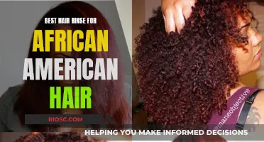 The Ultimate Hair Rinse for African American Locks: Discovering Healthy, Happy Hair