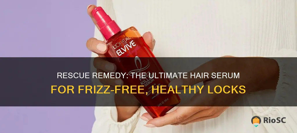 best hair serum for damaged and frizzy hair