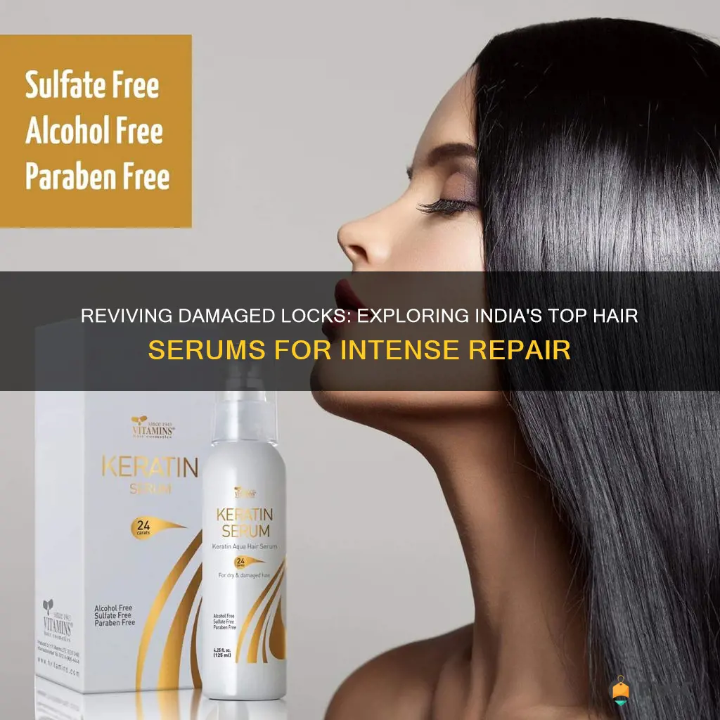 best hair serum for damaged hair in india