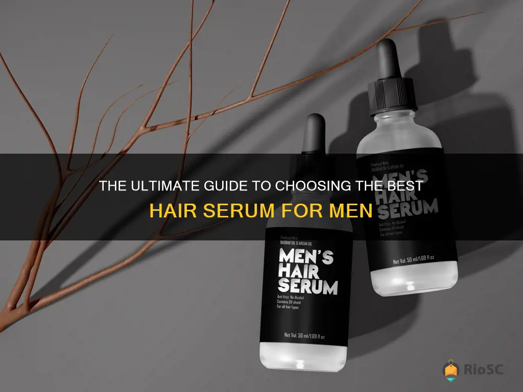 best hair serum for male