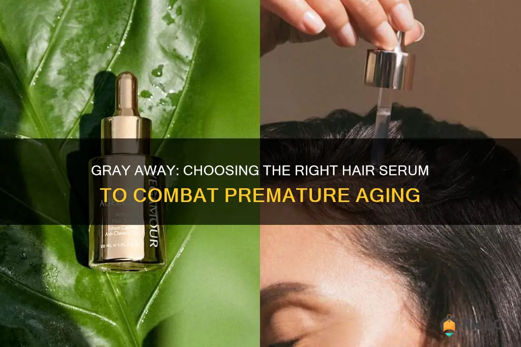 best hair serum for premature greying