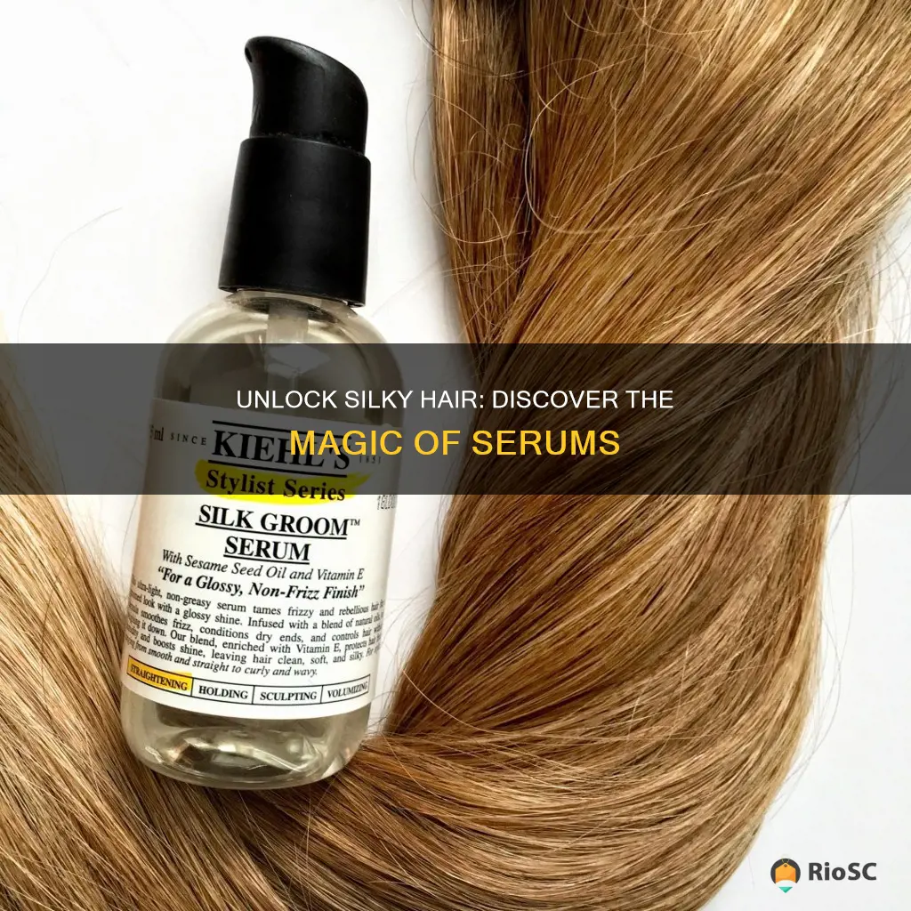 best hair serum for silky hair