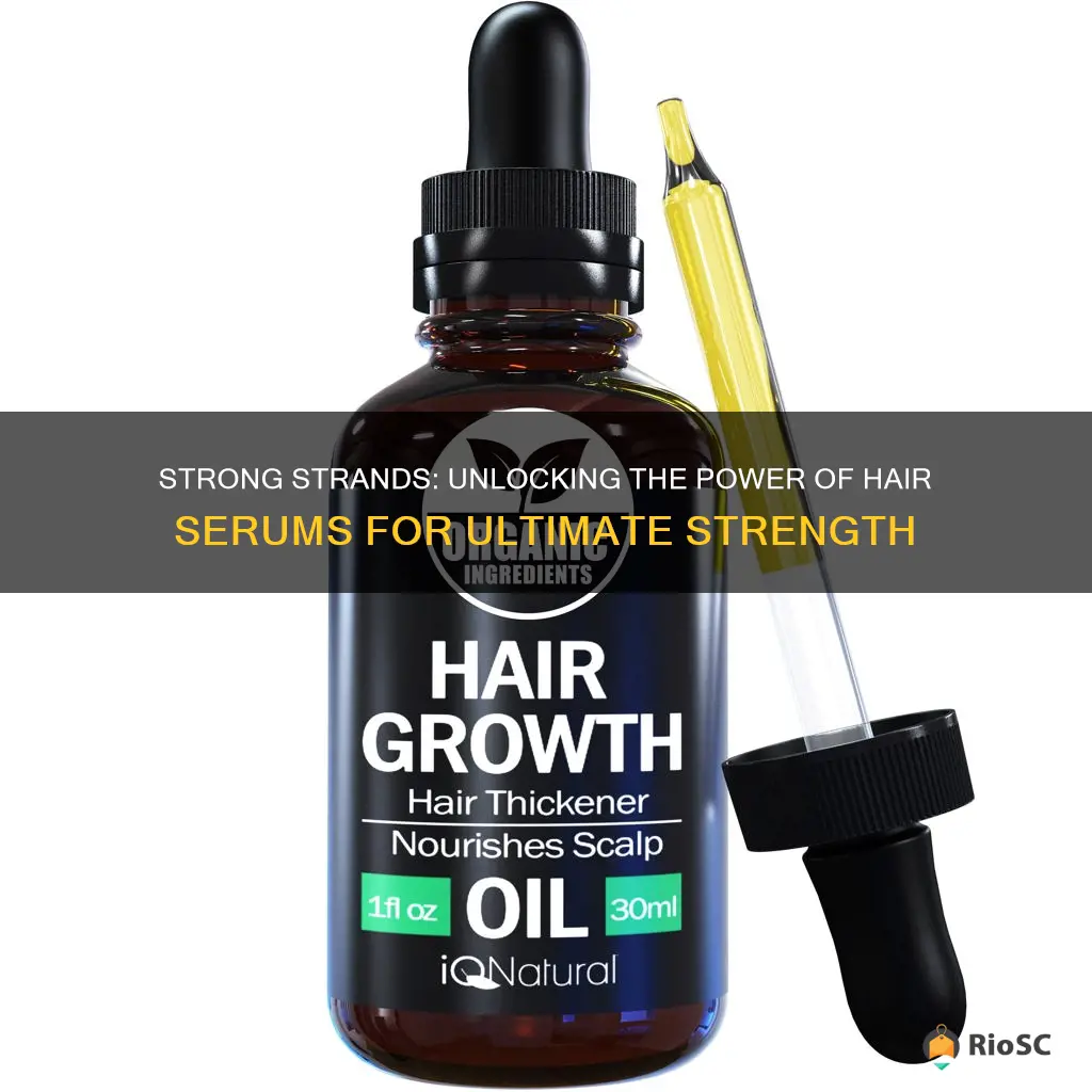 best hair serum for strong hair