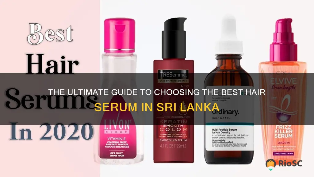 best hair serum in sri lanka