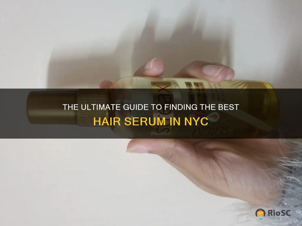 best hair serum nyc