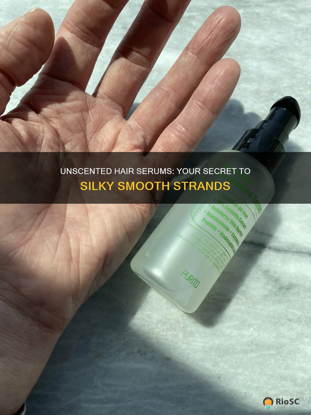 best hair serum unscented