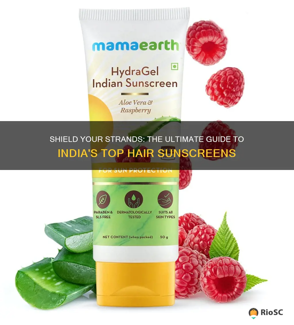 best hair sunscreen in india