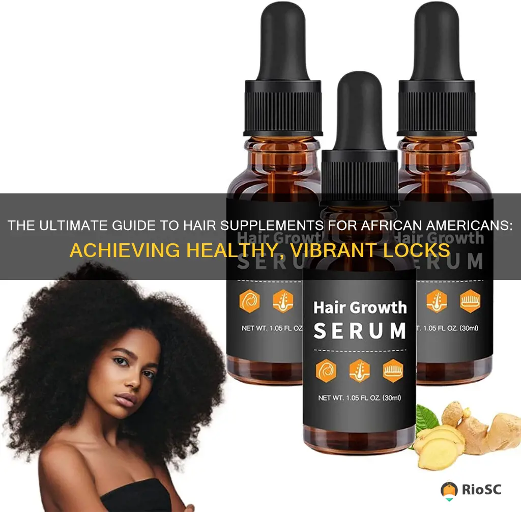 best hair supplements for african americans