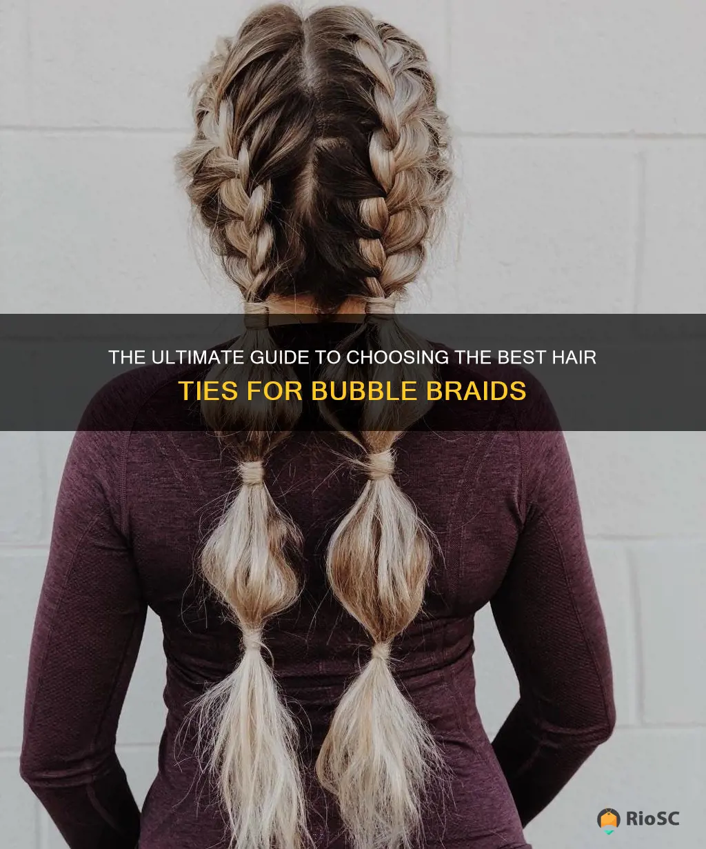 best hair ties for bubble braids