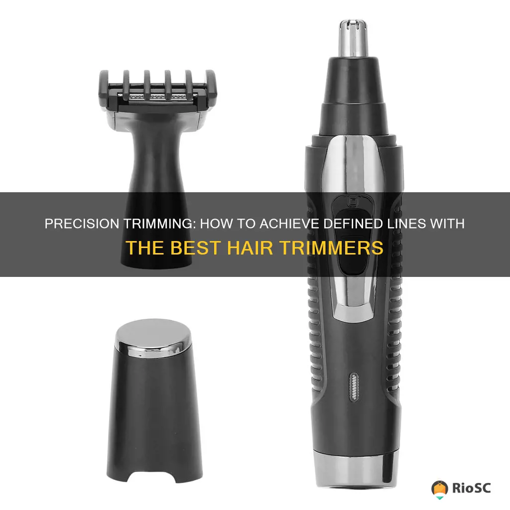 best hair trimmer defined lines