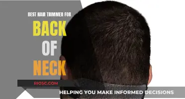 Trimming the Back of Your Neck: Choosing the Right Tool for a Precise Cut