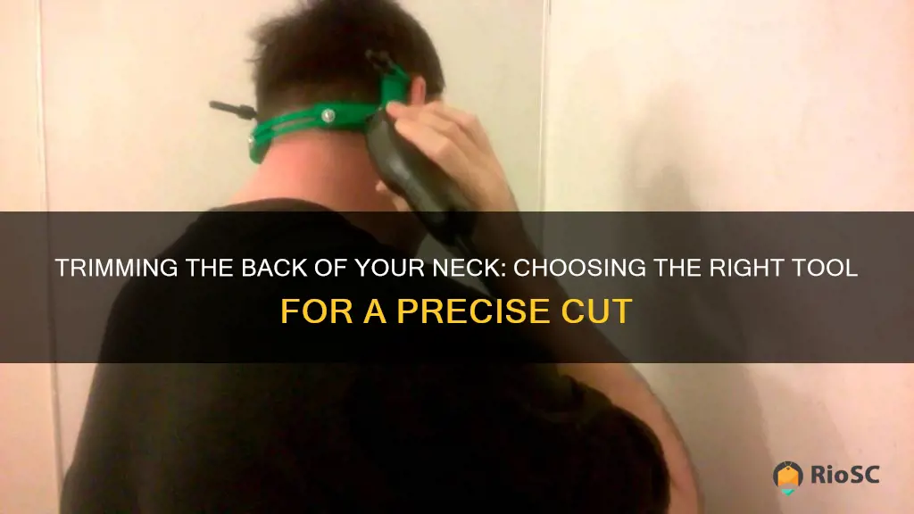 best hair trimmer for back of neck