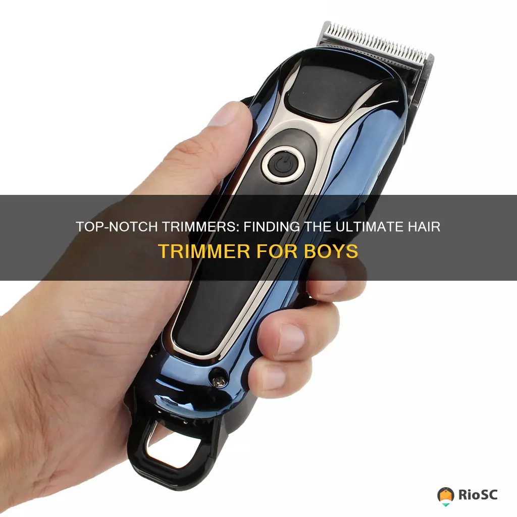 best hair trimmer for boys