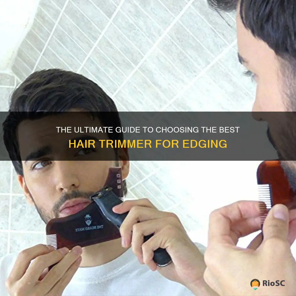 best hair trimmer for edging