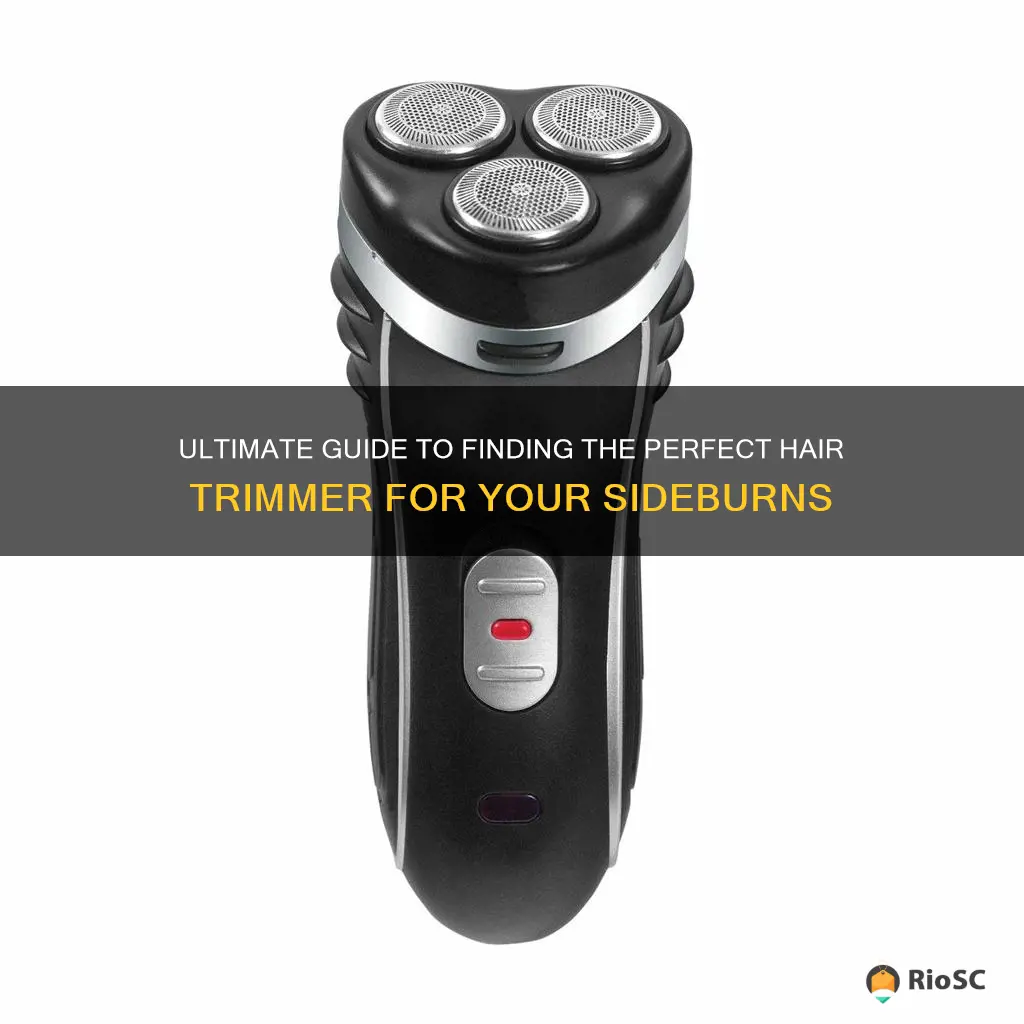 best hair trimmer for sideburns