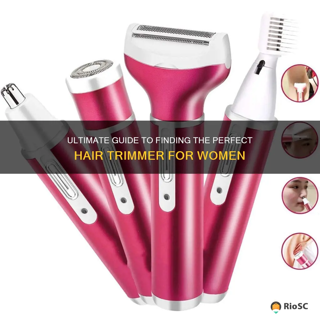 best hair trimmer for women