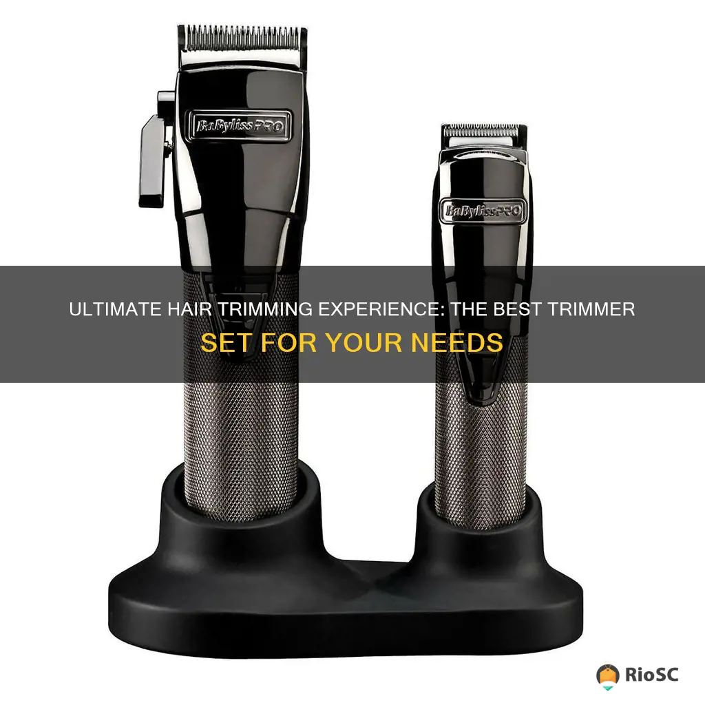 best hair trimmer set