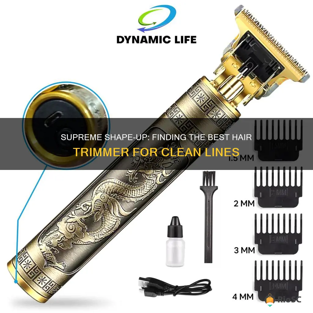 best hair trimmer shape up