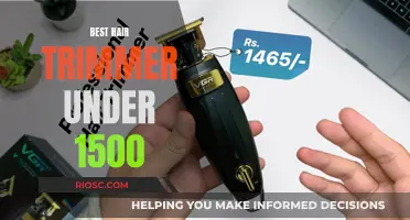 Ultimate Guide to Finding the Perfect Hair Trimmer Under 1500 Bucks