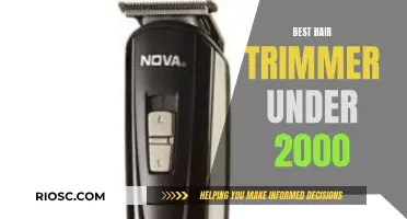 Smooth Trimming on a Budget: Exploring the Best Hair Trimmers Under 2000