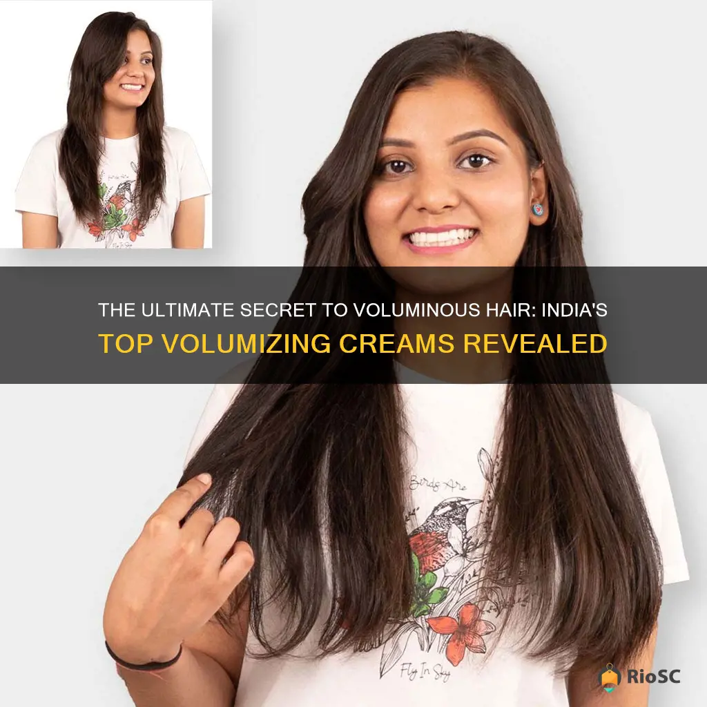 best hair volumizing cream in india