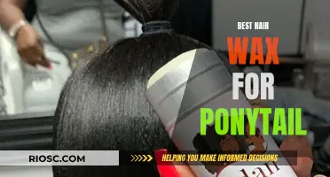 Wax and Go: The Top Hair Waxes to Perfect Your Ponytail