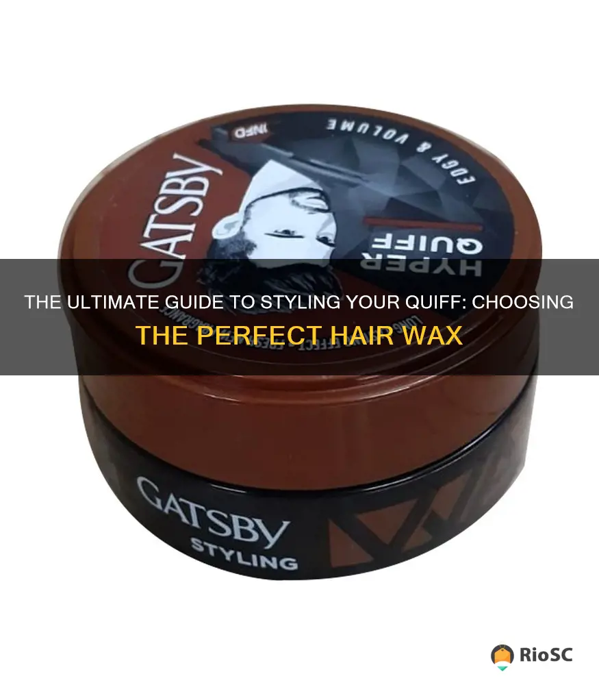 best hair wax for quiff