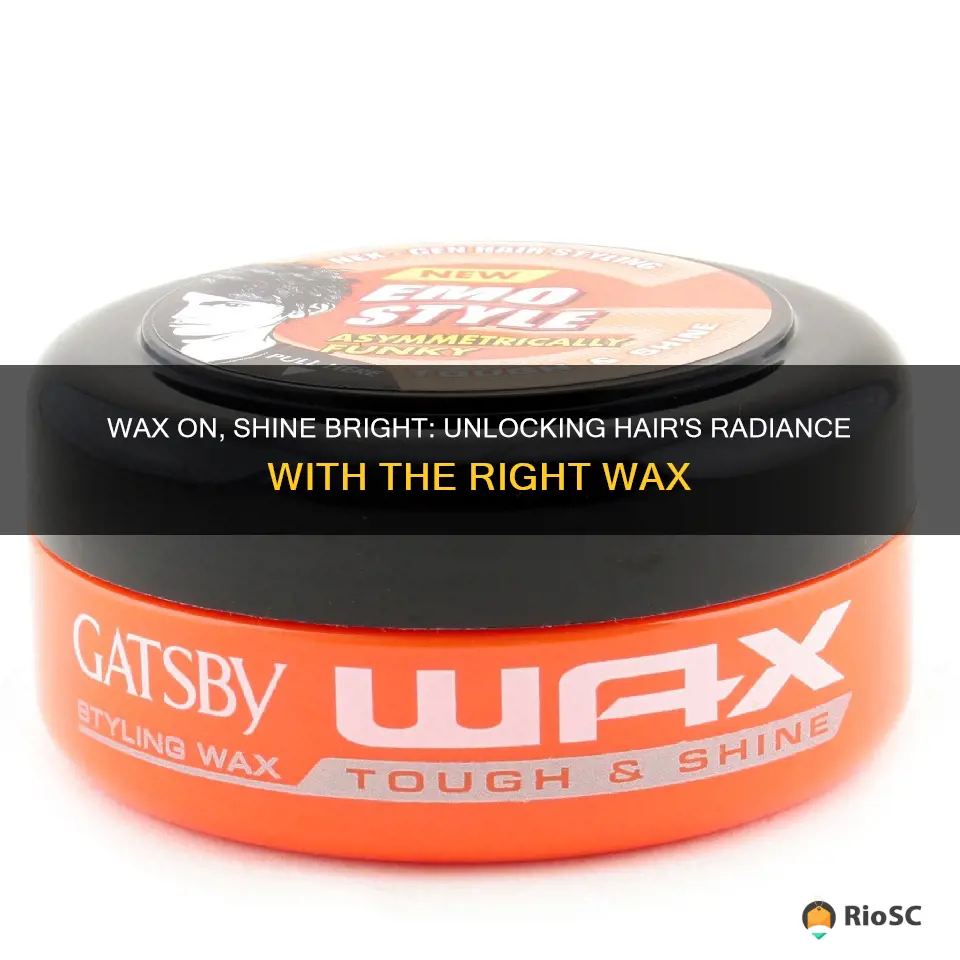 best hair wax for shine