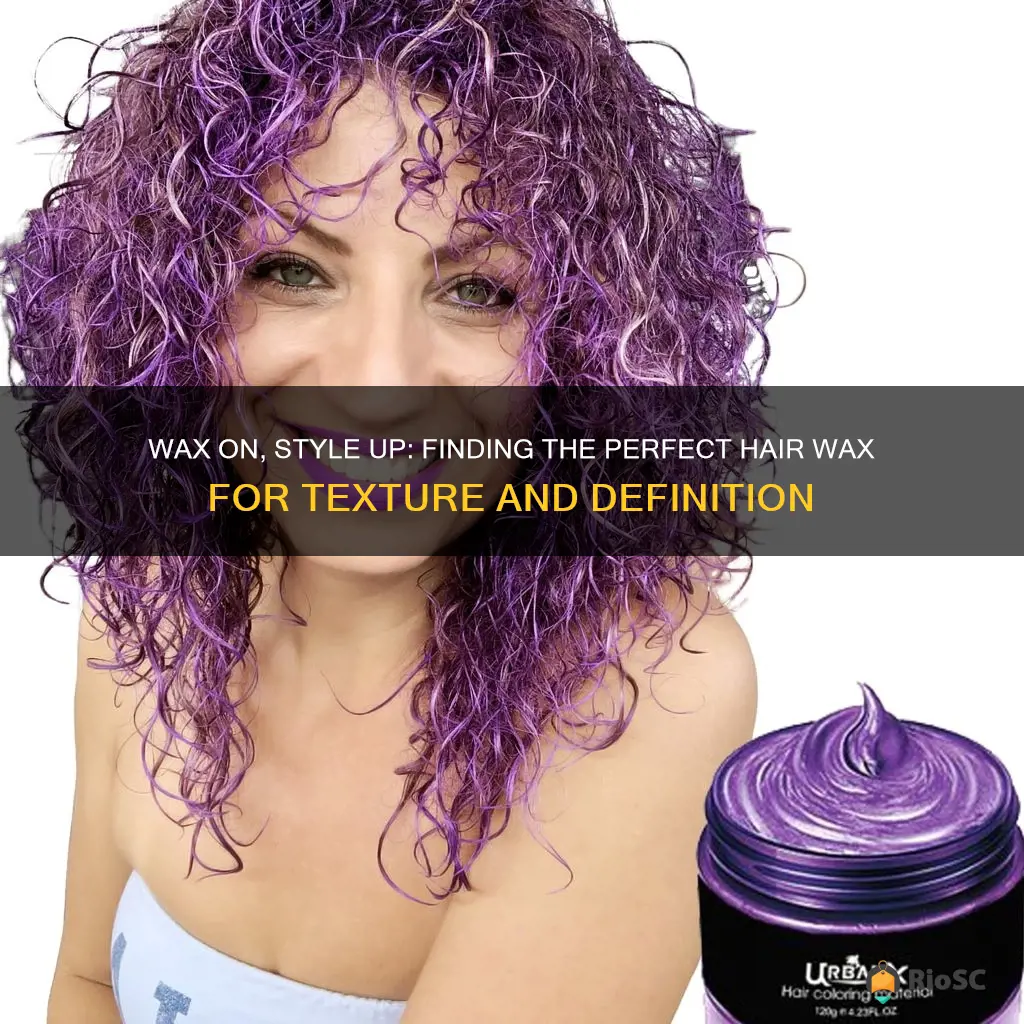 best hair wax for texture