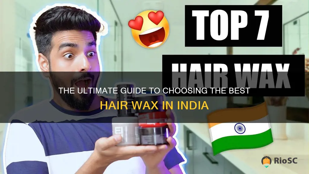 best hair wax in india