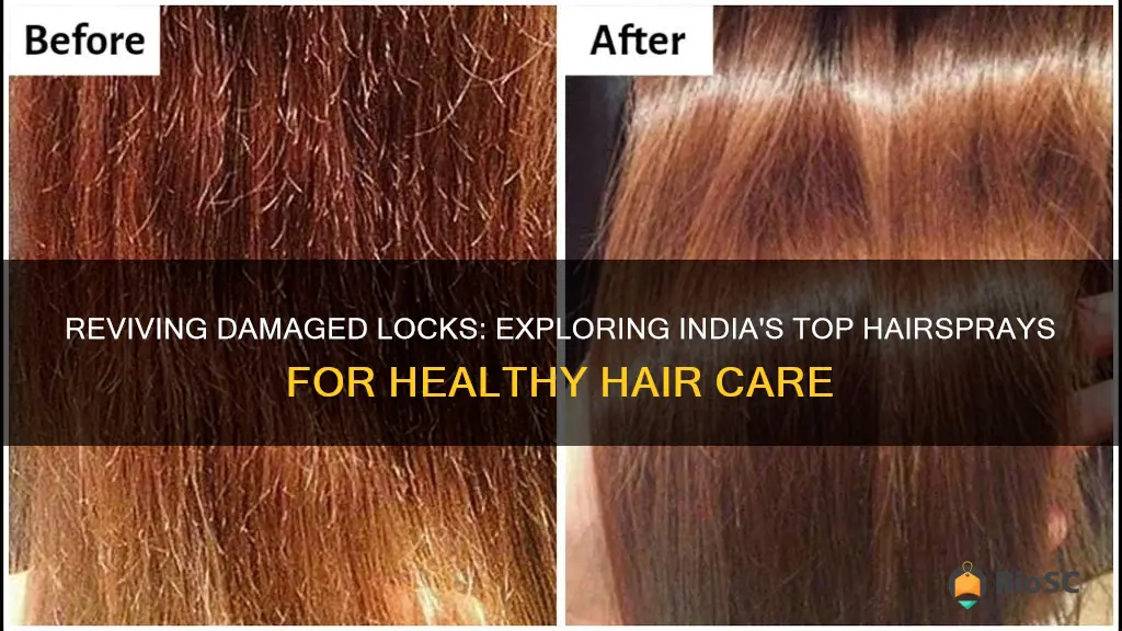 best hairspray for damaged hair in india