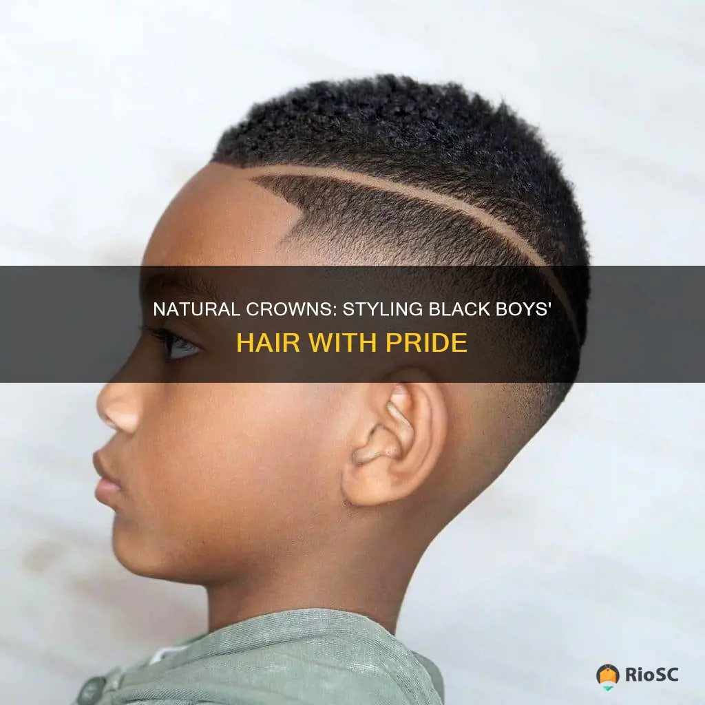 best hairstyles for african american boys with hair