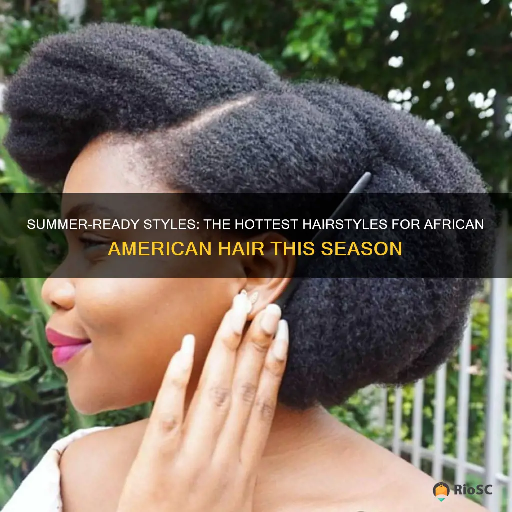 best hairstyles for summer african american hair