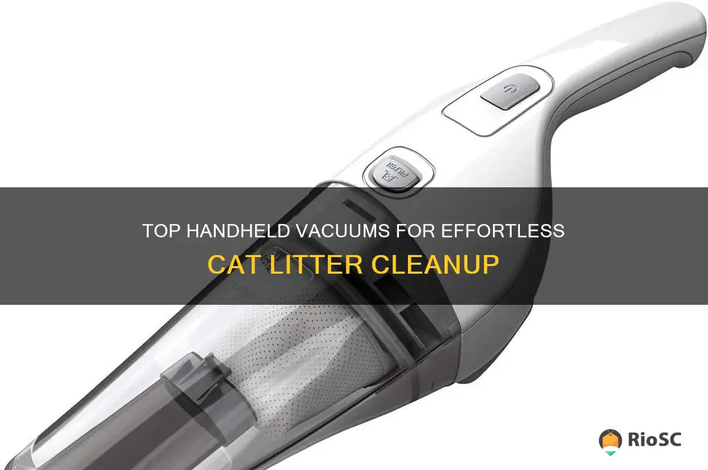 best hand vac for cat litter