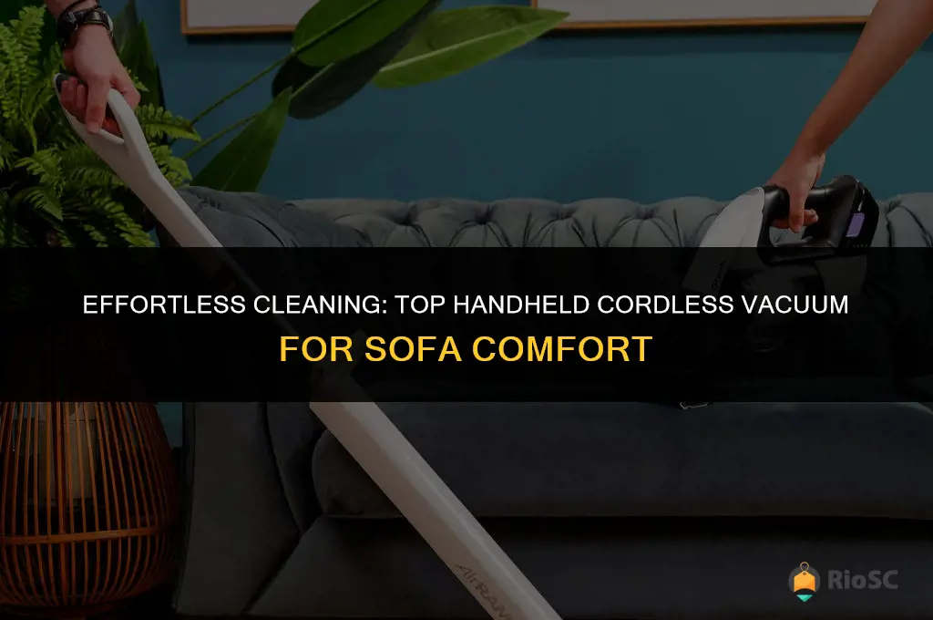 best handheld cordless vacuum for sofa