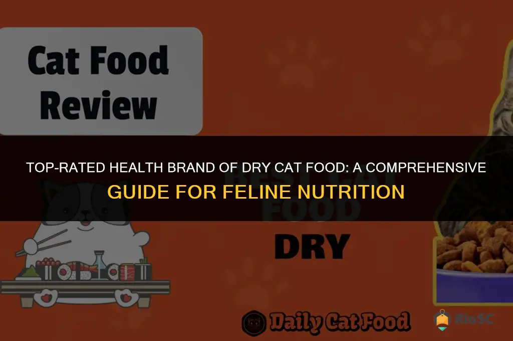 best health brand of dry cat food
