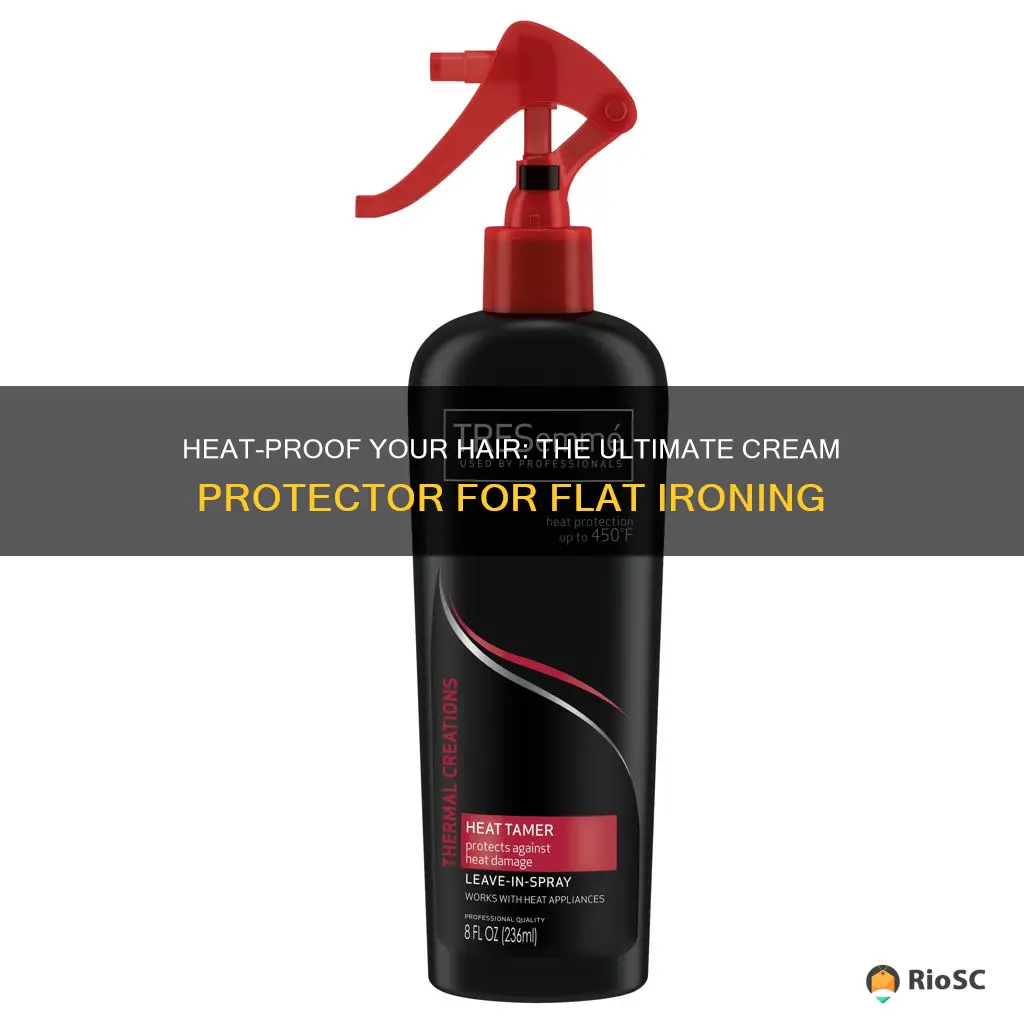 best heat protectant cream for flat ironing hair