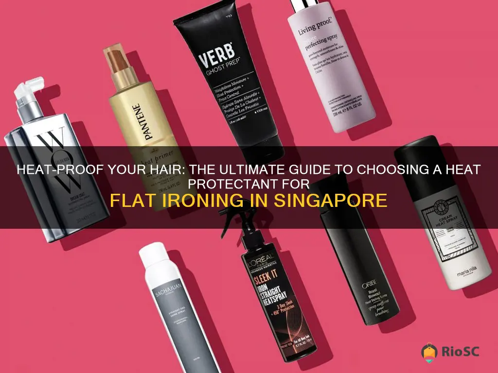 best heat protectant for flat ironing hair singapore