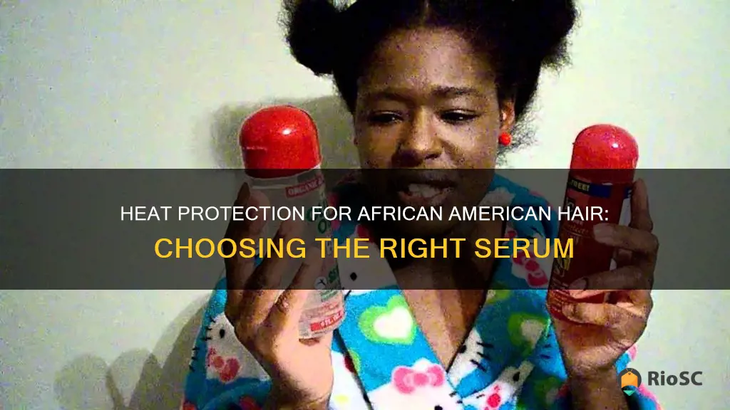 best heat protectant serum for african american hair