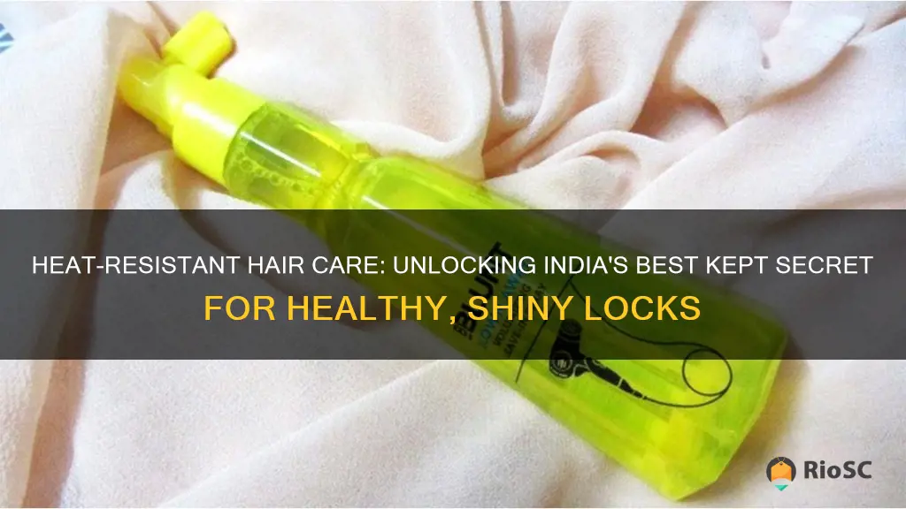 best heat protectant serum for hair in india