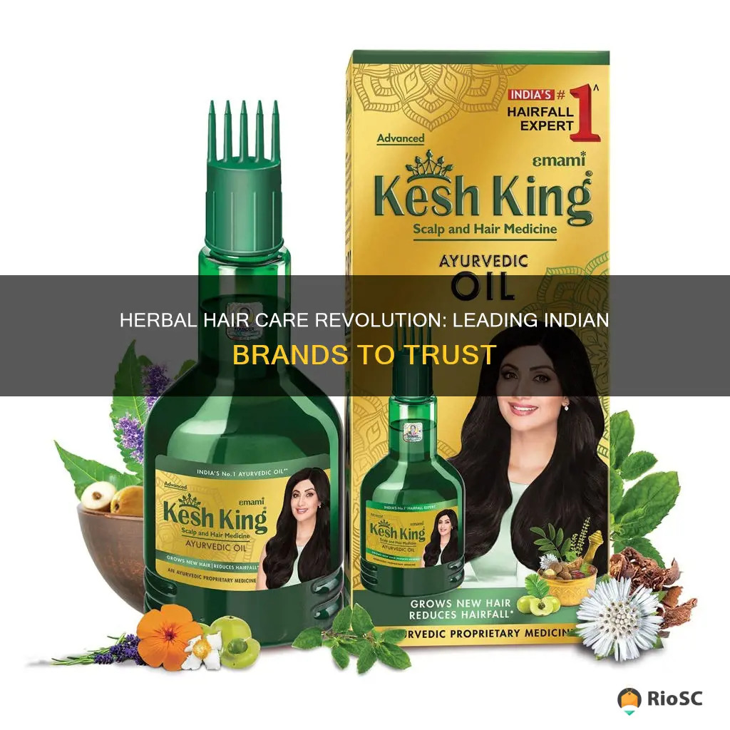 best herbal hair care brands in india