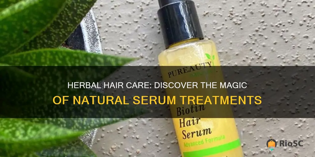 best herbal hair serum