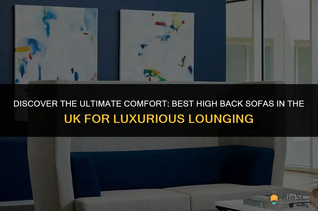 best high back sofa uk